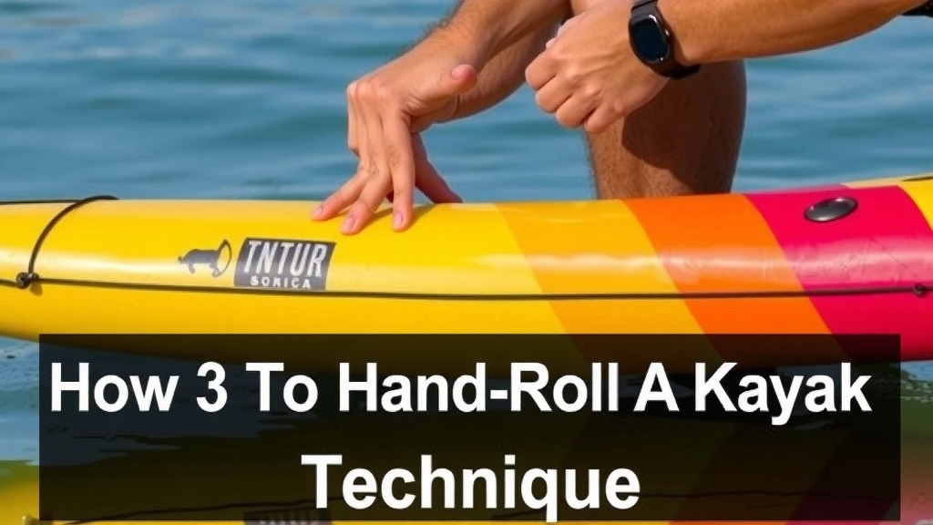 Mastering the Kayak Hand Roll Technique