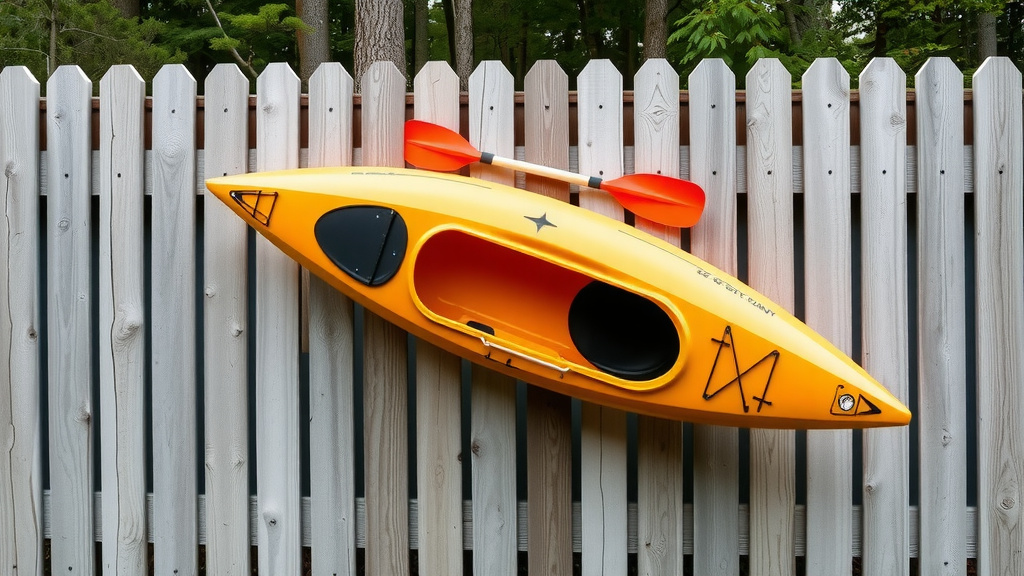 How to Hang a Kayak on a Fence: A Simple Guide
