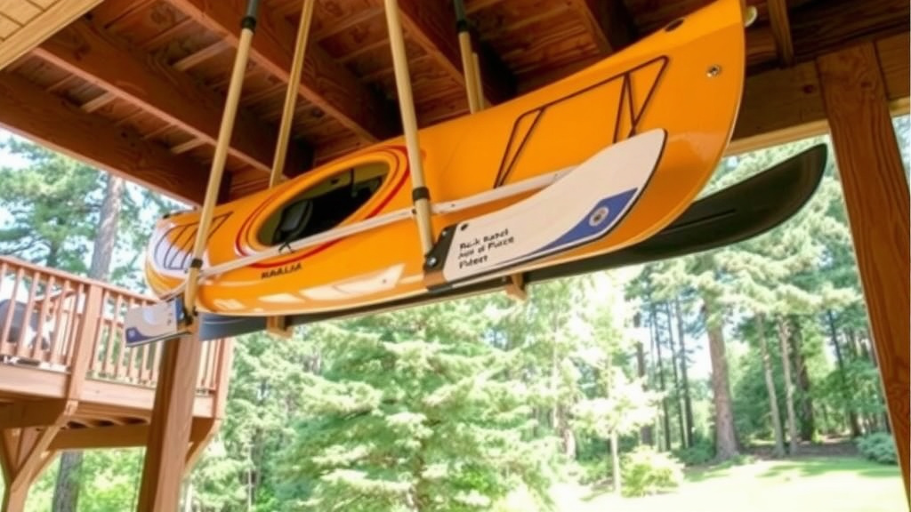 Storing Your Kayak Under a Deck: Smart Solutions