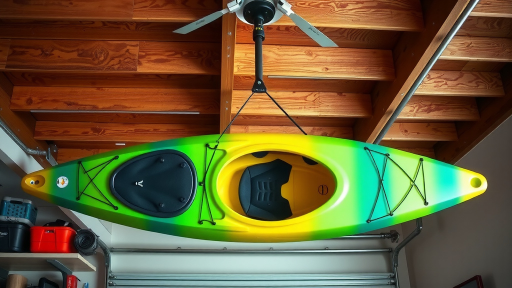 Hang Kayak From Garage Ceiling: Easy DIY Guide