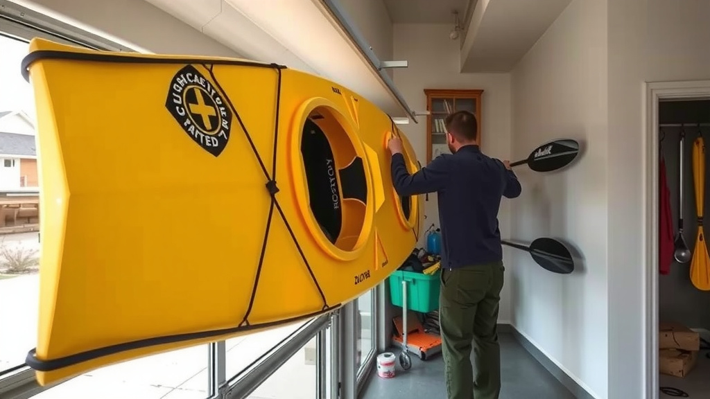 Safely Storing Your Kayak in the Garage