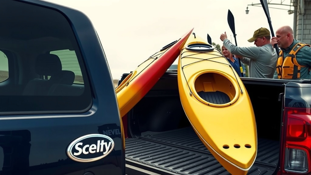 Transporting Two Kayaks on Your Truck Safely