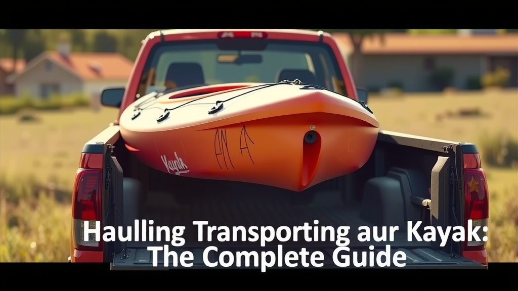 Safely Transporting Your Kayak in a Pickup Truck