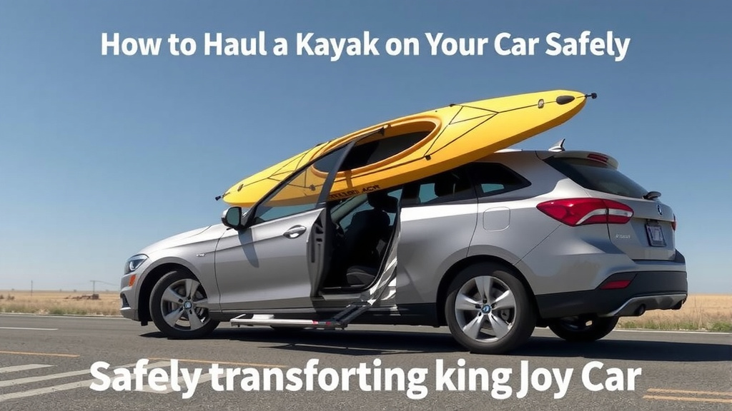 Safely Transporting Your Kayak by Car