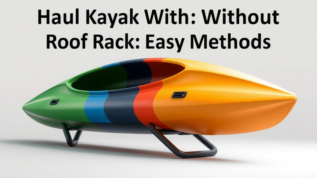 Haul Kayak Without Roof Rack: Easy Methods