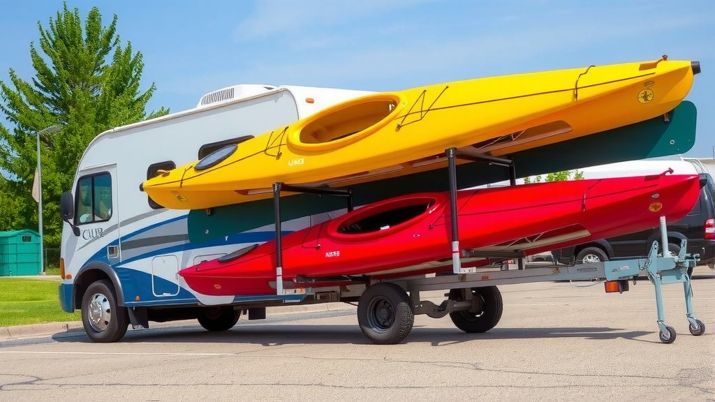 Transporting Your Kayaks on Your Camper: A Practical Guide