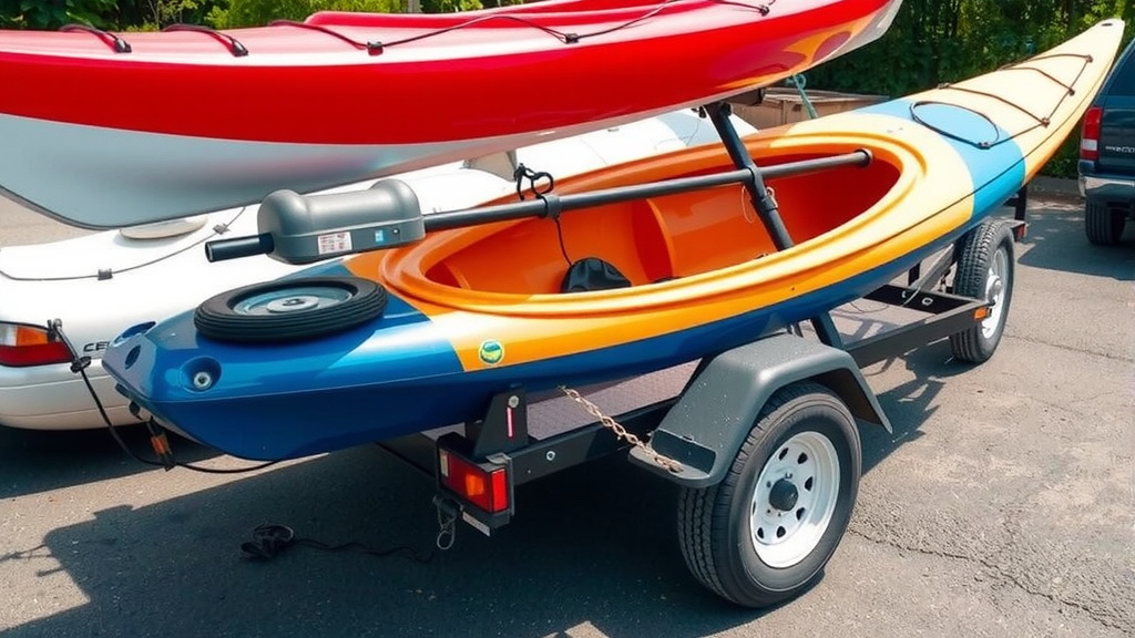 Getting Your Kayaks Safely Onto a Trailer