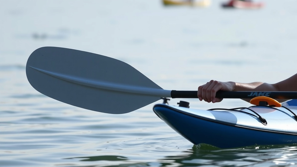 How to Hold a Curved Kayak Paddle for Better Control