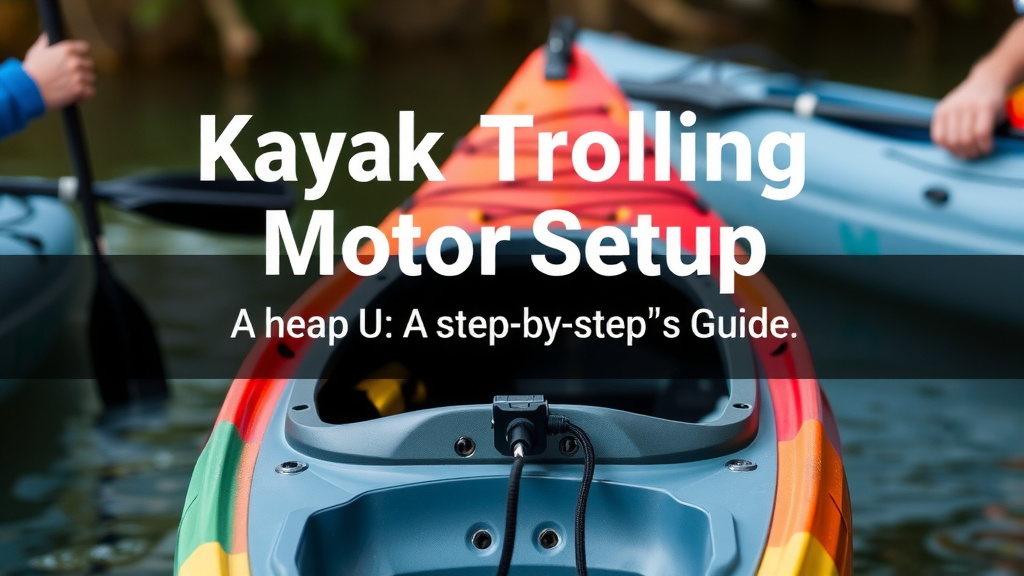 Kayak Trolling Motor Setup: A Step-by-Step Guide