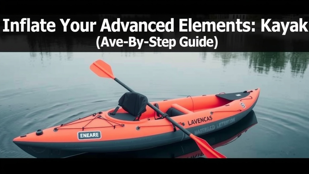 Inflate Your Advanced Elements Kayak: A Step-by-Step Guide