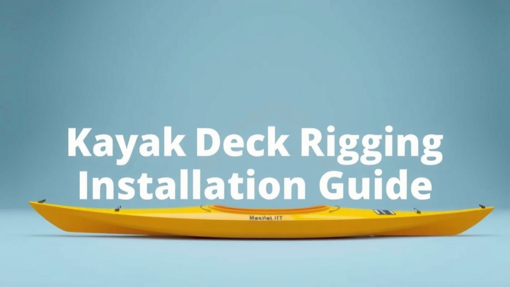 Kayak Deck Rigging Installation Guide: Secure Your Gear