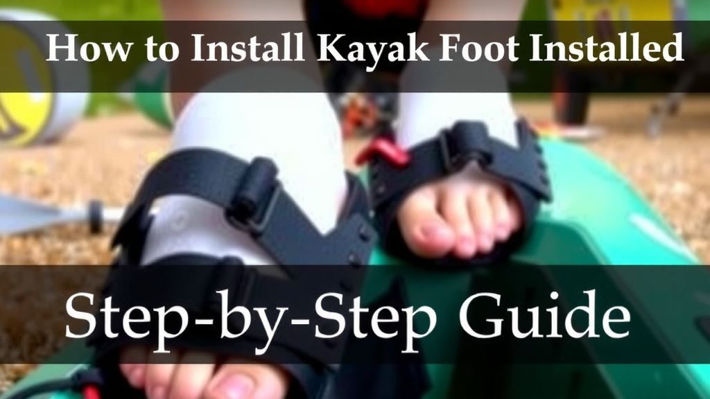 Getting Your Kayak Foot Braces Installed