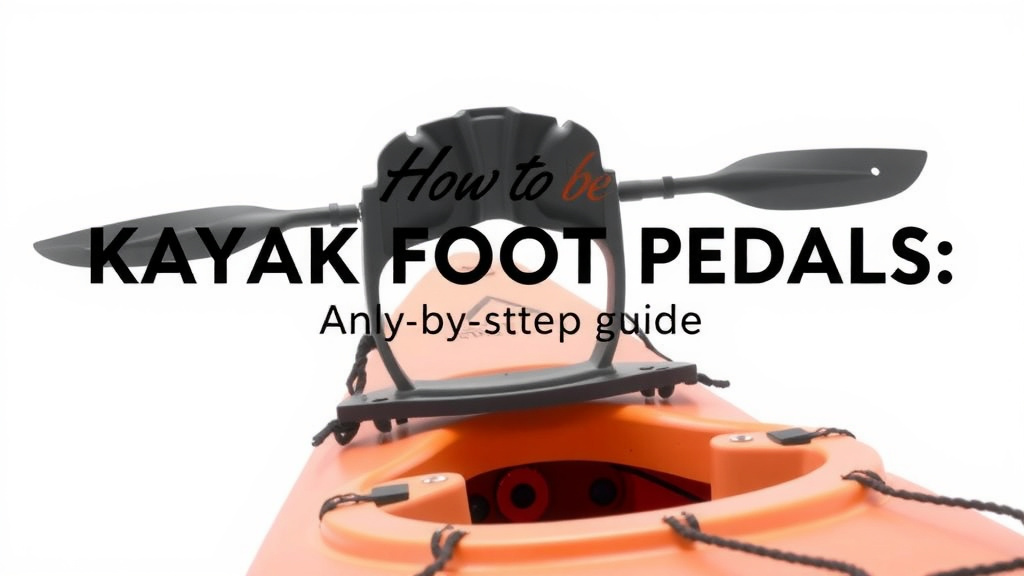 Install Kayak Foot Pedals: A Step-by-Step Guide