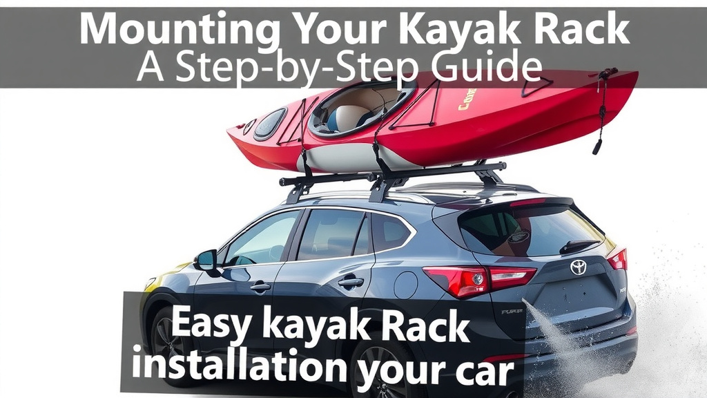 Mounting Your Kayak Rack: A Step-by-Step Guide