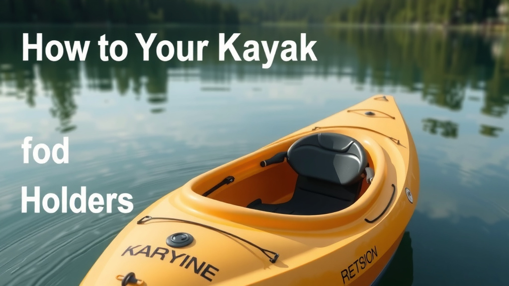 Getting Your Kayak Ready for Rod Holders