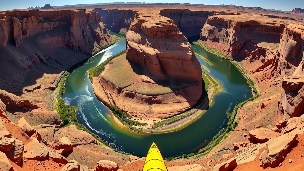 Navigating the Colorado River to Kayak Horseshoe Bend