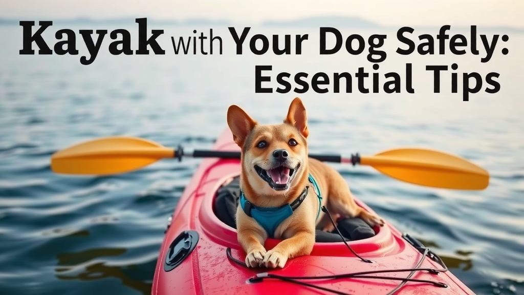 Kayak With Your Dog Safely: Essential Tips