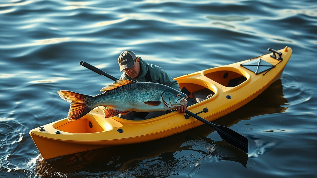 Mastering the Kayak Fish Landing