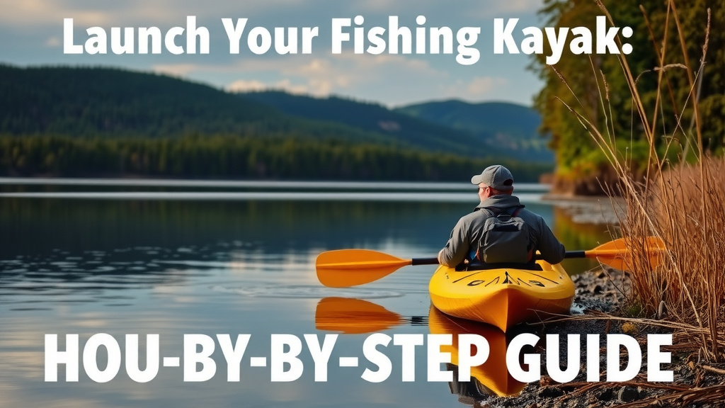 Launch Your Fishing Kayak: Step-by-Step Guide