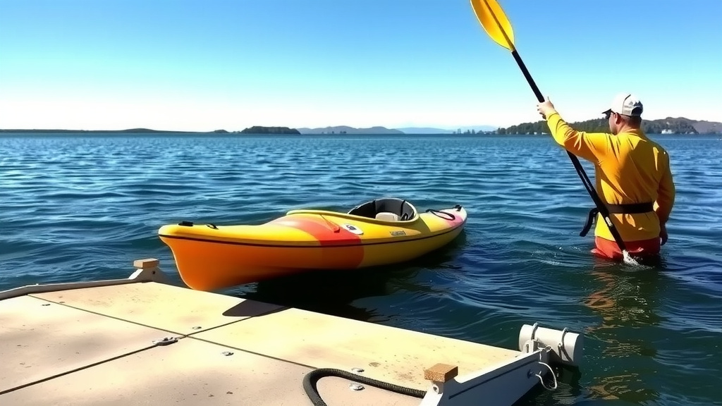 How to Launch Your Kayak from a Boat Ramp