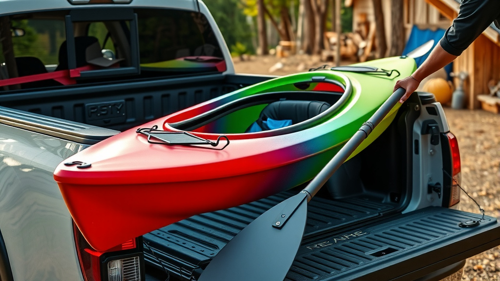 How to Load a Kayak into a Pickup Truck Safely