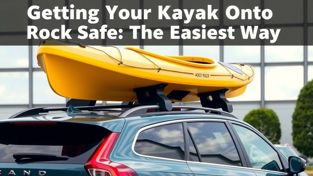 Getting Your Kayak Onto Roof Racks Safely