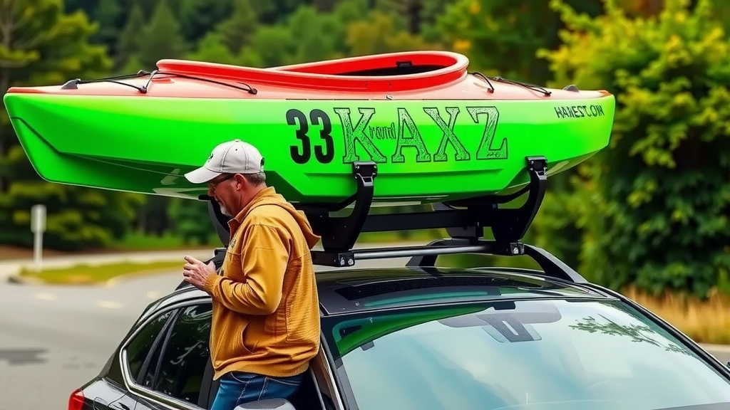 Getting Your Kayak Onto Your Roof Rack Solo