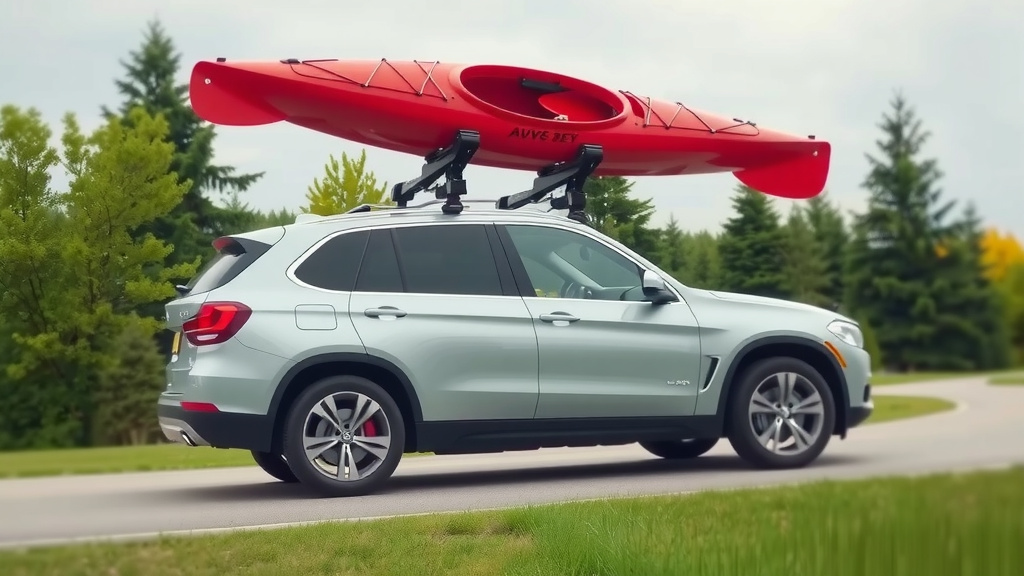 Getting Your Kayak Onto a Tall SUV Safely