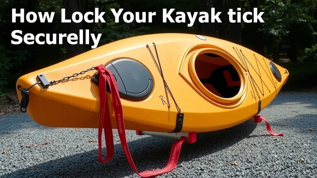 Securing Your Kayak to the Rack: A Simple Guide