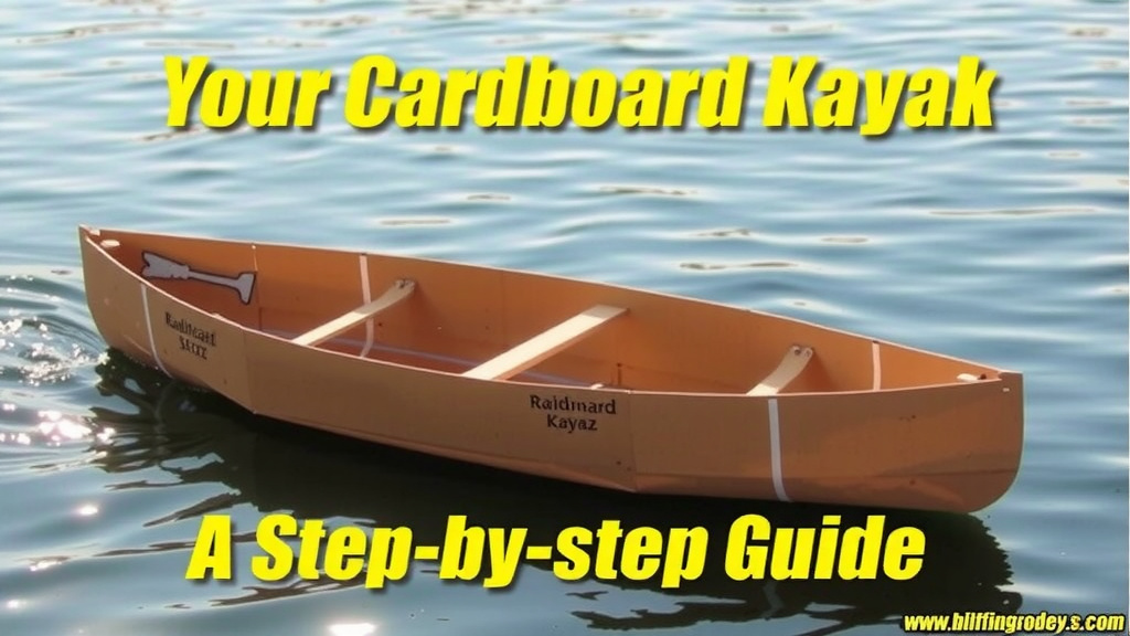 Building Your Cardboard Kayak: A Step-by-Step Guide