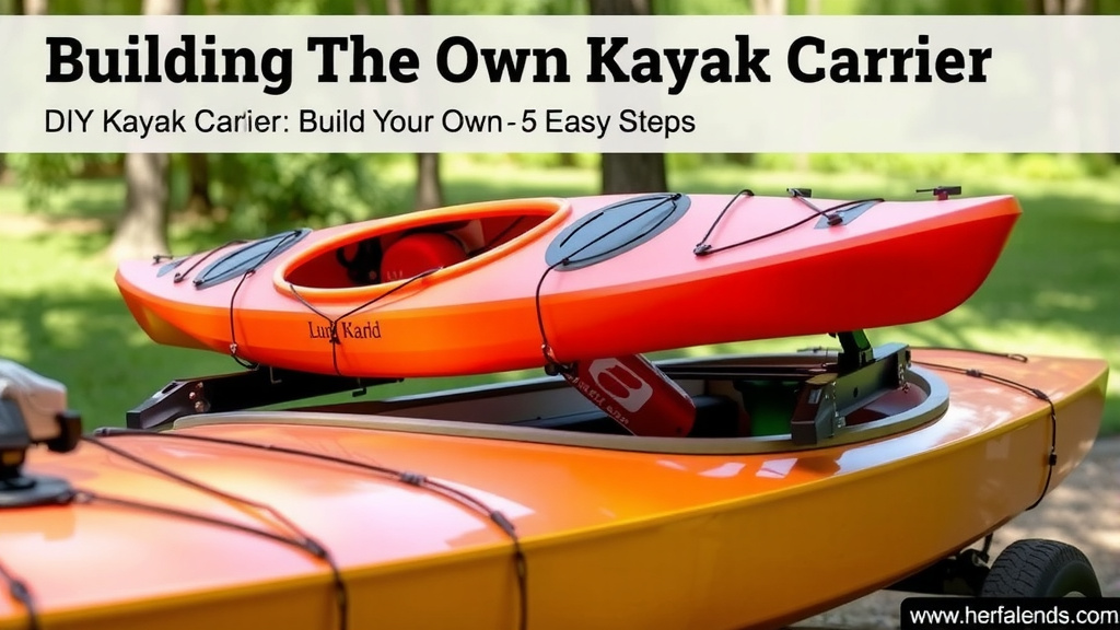 Building Your Own Kayak Carrier: A Step-by-Step Guide