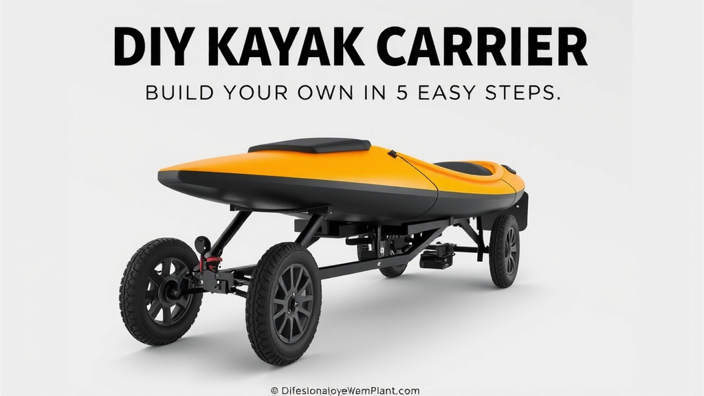 DIY Kayak Carrier: Build Your Own in 5 Easy Steps
