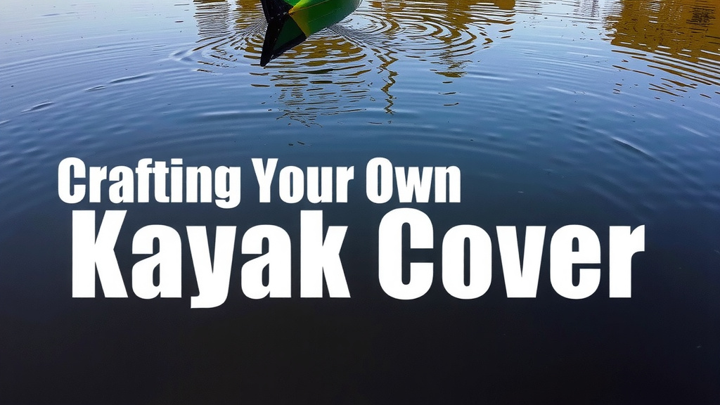 Crafting Your Own Kayak Cover