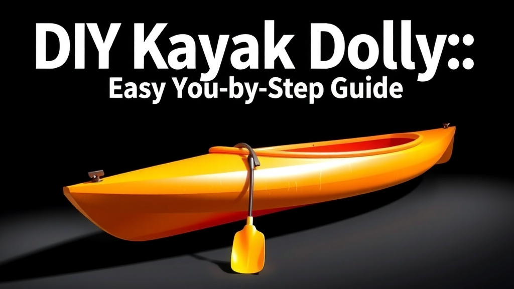DIY Kayak Dolly: Easy Step-by-Step Guide