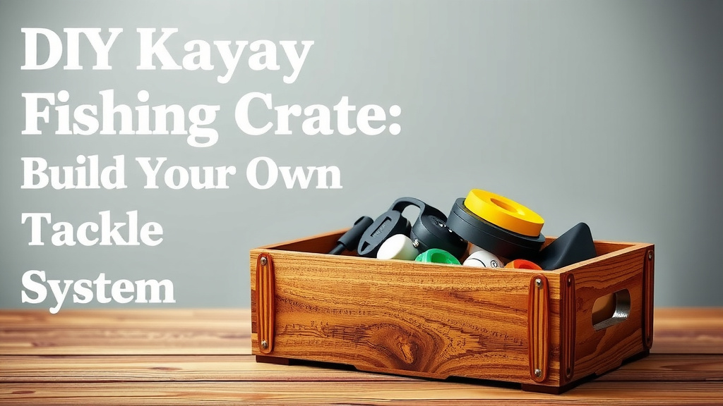 DIY Kayak Fishing Crate: Build Your Own Tackle System