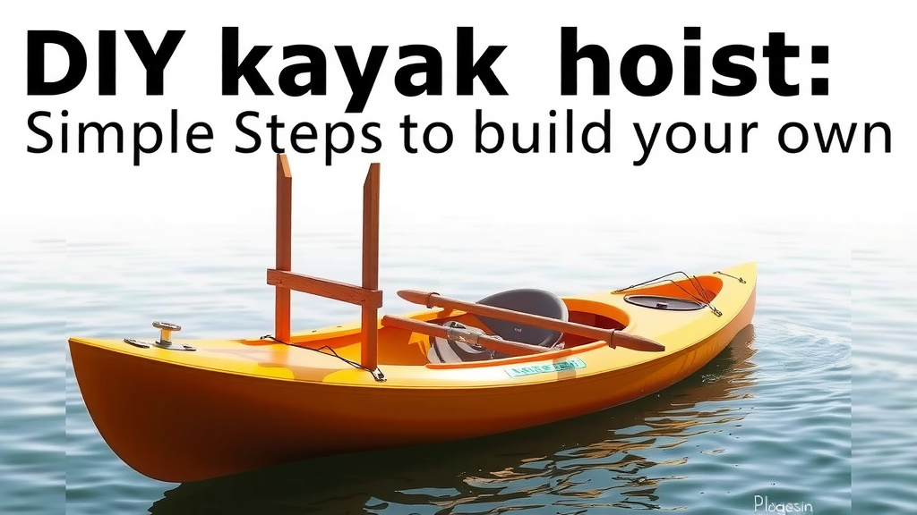 DIY Kayak Hoist: Simple Steps to Build Your Own