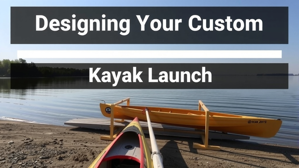 Designing Your Custom Kayak Launch