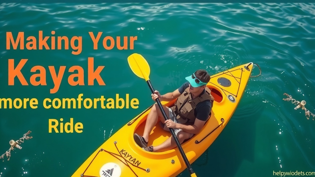 Making Your Kayak a More Comfortable Ride