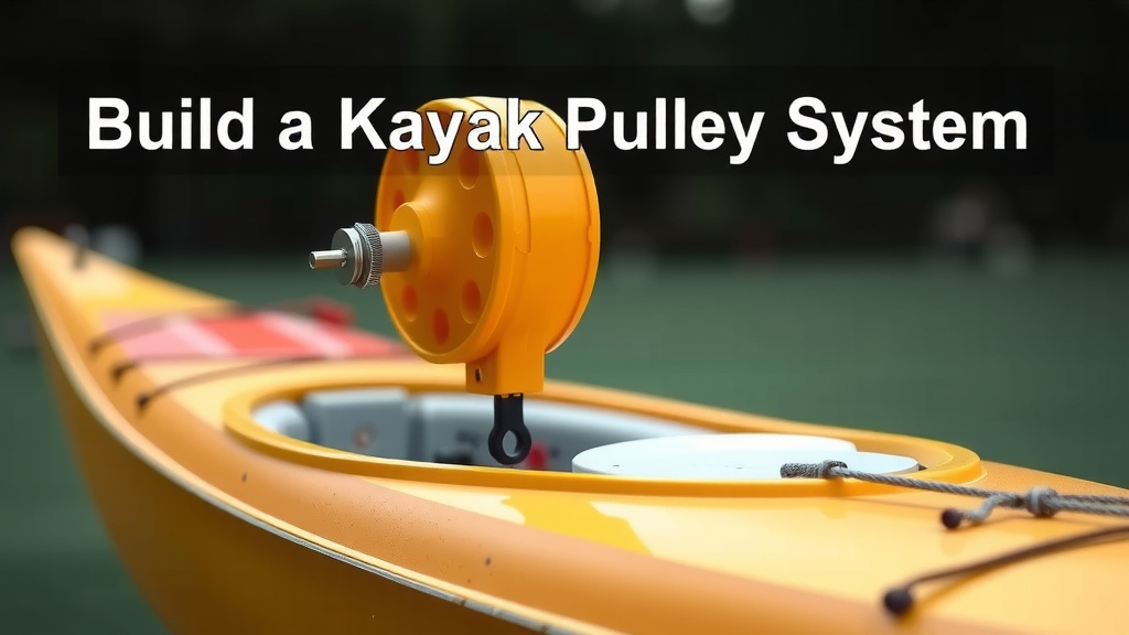 Build a Kayak Pulley System: Easy DIY Guide