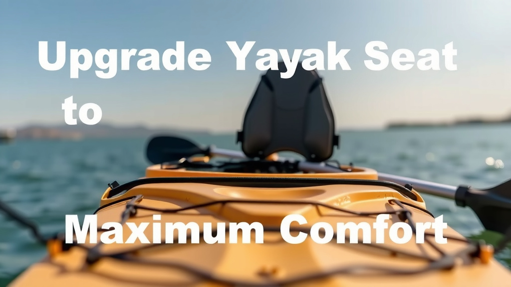 Upgrade Your Kayak Seat for Maximum Comfort