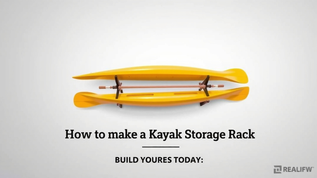 DIY Kayak Storage Rack: Build Yours Today