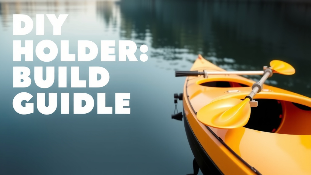 DIY Kayak Rod Holder: Easy Build Guide