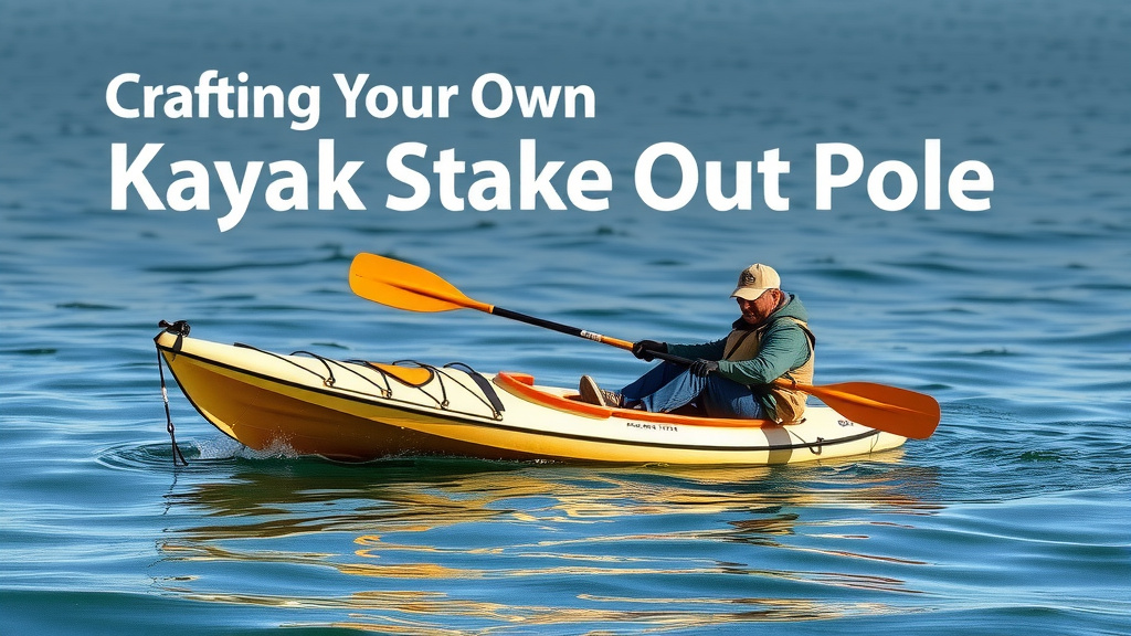 Crafting Your Own Kayak Stake Out Pole