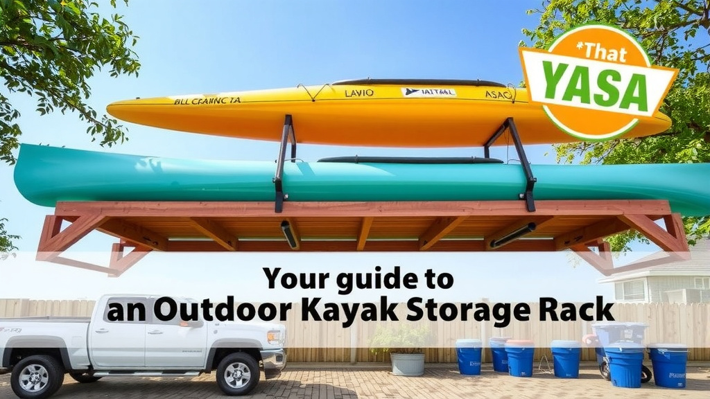 Your Guide to Building an Outdoor Kayak Storage Rack