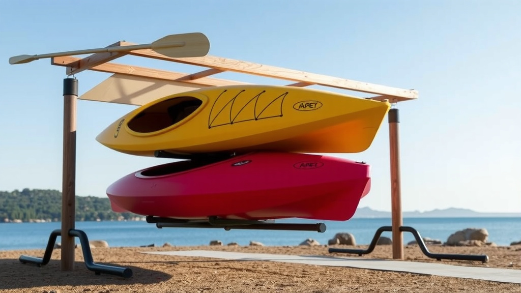 Build an Outdoor Kayak Storage Rack: DIY Guide