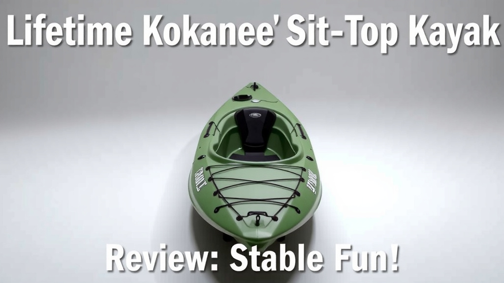 Lifetime Kokanee Sit-On-Top Kayak Review: Stable Fun