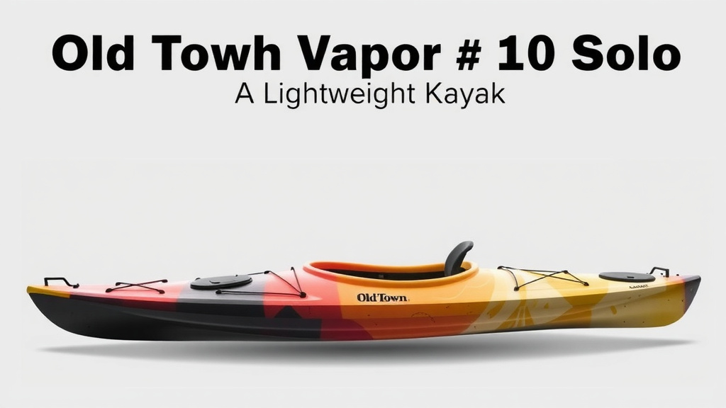 Old Town Vapor 10 Solo Review: A Lightweight Kayak