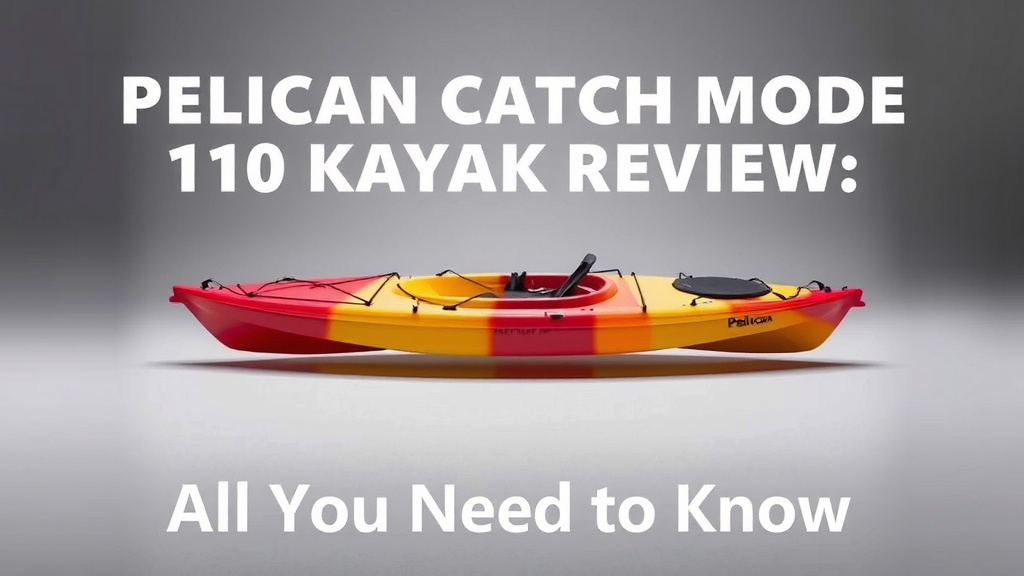 Pelican Catch Mode 110 Kayak Review: All You Need To Know