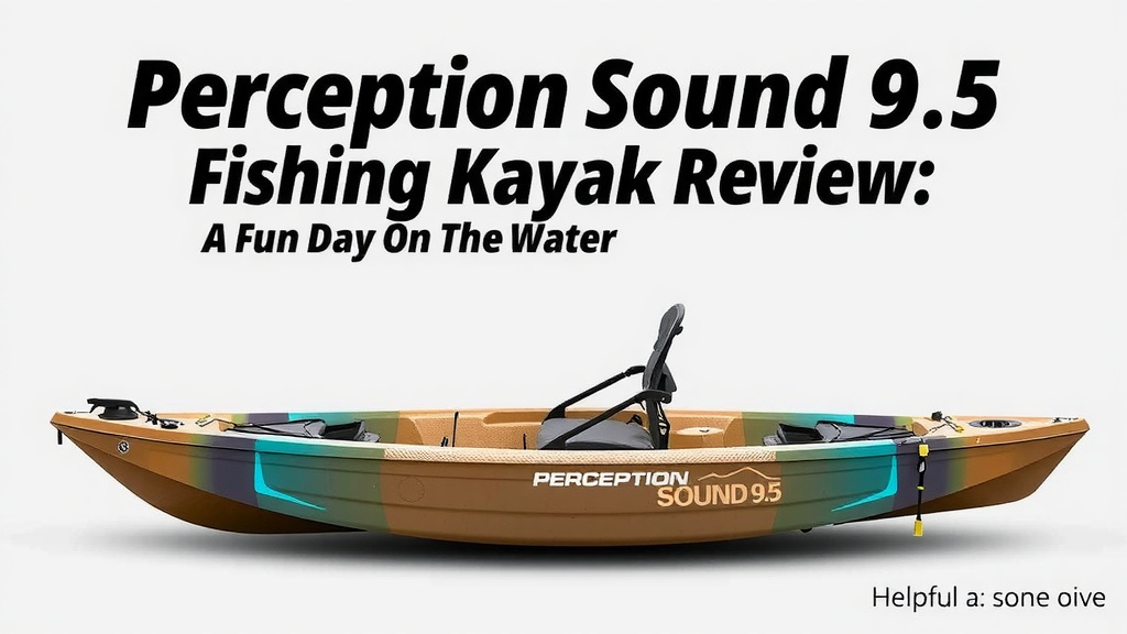 Perception Sound 9.5 Fishing Kayak Review: A Fun Day On The Water