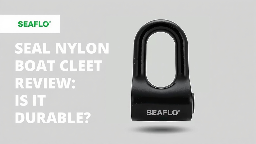 SEAFLO Black Nylon Boat Cleat Review: Is It Durable